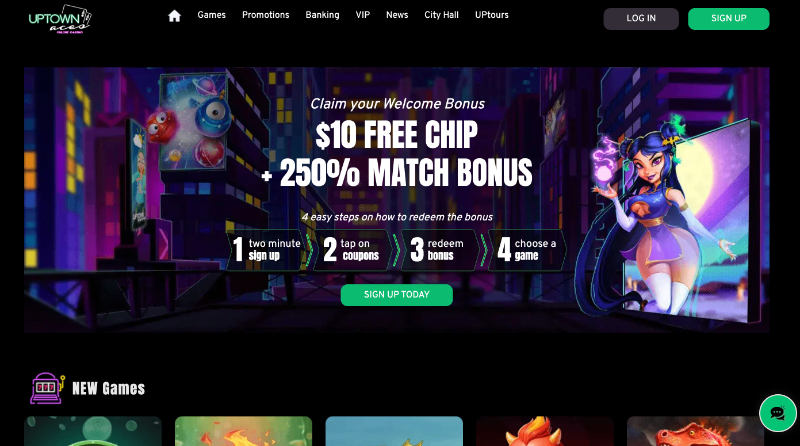Uptown Aces offshore casinos