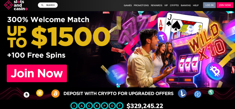 SlotsandCasino offshore casinos
